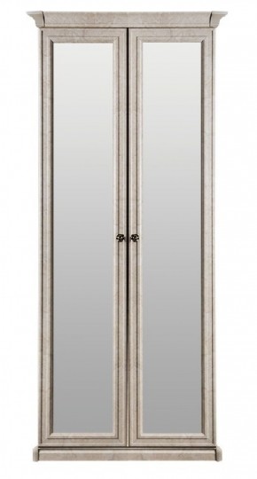 Шкаф 2-х створчатый с Зеркалом Афина (крем корень) в Югорске - yugorsk.mebel-74.com | фото