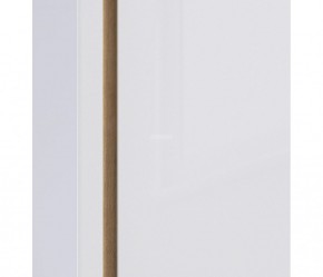 Шкаф 2х дверный с зеркалом Веста СБ-2259 (Дуб Бунратти/Белый глянец) в Югорске - yugorsk.mebel-74.com | фото