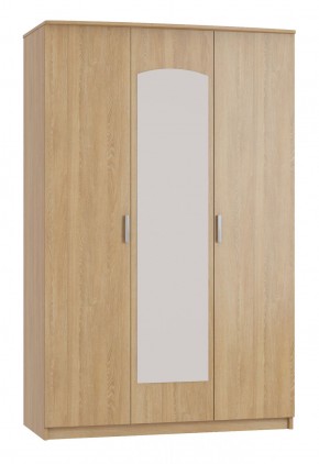 Шкаф 3-х дверный с зеркалом Шк210.1 МС Ирина в Югорске - yugorsk.mebel-74.com | фото