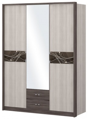 Шкаф 3-х дверный с зеркалом Шк68.2 МС Николь в Югорске - yugorsk.mebel-74.com | фото