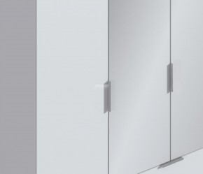 Шкаф 4х дверный с зеркалами Николь СБ-2595/1 (Белый) в Югорске - yugorsk.mebel-74.com | фото