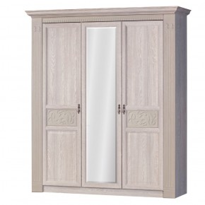 Шкаф для одежды 3-х дверный №180 "Лючия" Дуб оксфорд серый в Югорске - yugorsk.mebel-74.com | фото