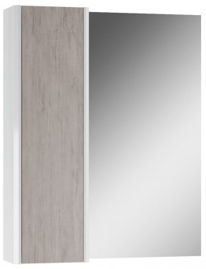Шкаф-зеркало Uno 60 Дуб серый левый/правый Домино (DU1503HZ) в Югорске - yugorsk.mebel-74.com | фото