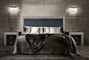 Спальный гарнитур Тиффани Premium черная/серебро в Югорске - yugorsk.mebel-74.com | фото