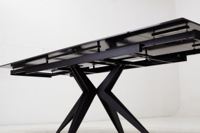 Стол FORIO 160 MATT BLACK MARBLE SOLID CERAMIC / BLACK, ®DISAUR в Югорске - yugorsk.mebel-74.com | фото