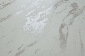 Стол RIETI 200 KL-99 Белый мрамор матовый, итальянская керамика / черный каркас, ®DISAUR в Югорске - yugorsk.mebel-74.com | фото