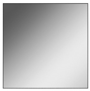 Зеркало Corsica 600х600 black без подсветки Sansa (SB1064Z) в Югорске - yugorsk.mebel-74.com | фото