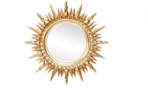 Зеркало круглое золото (1810(1) в Югорске - yugorsk.mebel-74.com | фото