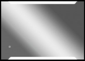 Зеркало Оттава 1000х700 с подсветкой Домино (GL7028Z) в Югорске - yugorsk.mebel-74.com | фото