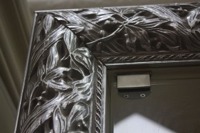 Зеркало Тиффани Premium черная/серебро (ТФСТ-2(П) в Югорске - yugorsk.mebel-74.com | фото